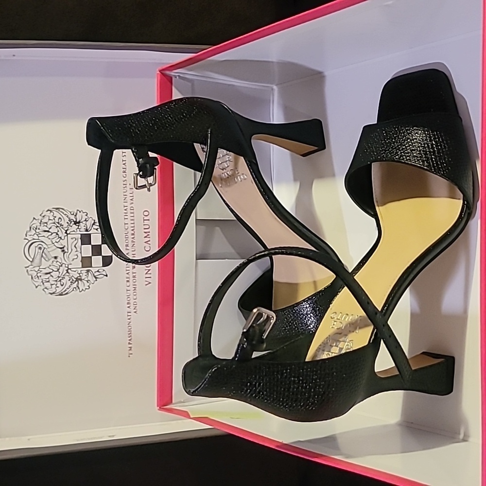 Vince camuto strap heel
